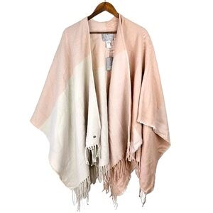 Soia & kyo wrap with fringe.